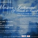 Musica Intimae: Of Touch & Sound
