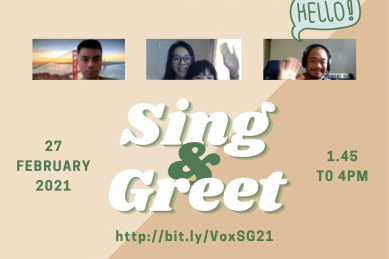 Sing & Greet 2021 (Online)