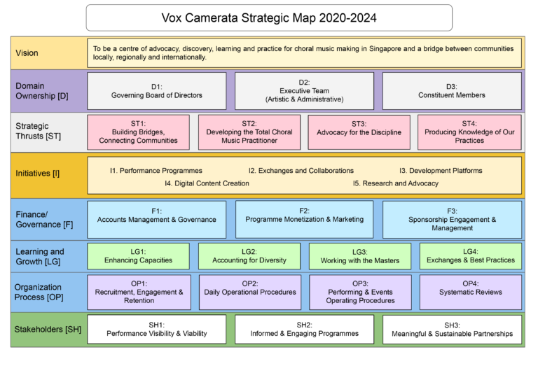 Our Strategic Map - Vox Camerata Ltd