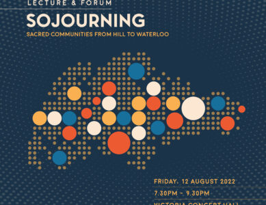 Lecture and Forum: Sojourning- Sacred communities from Hill to Waterloo 