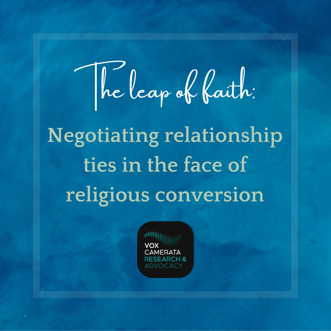 The Leap of faith: Negotiating relationship ties in the face of religious conversion
